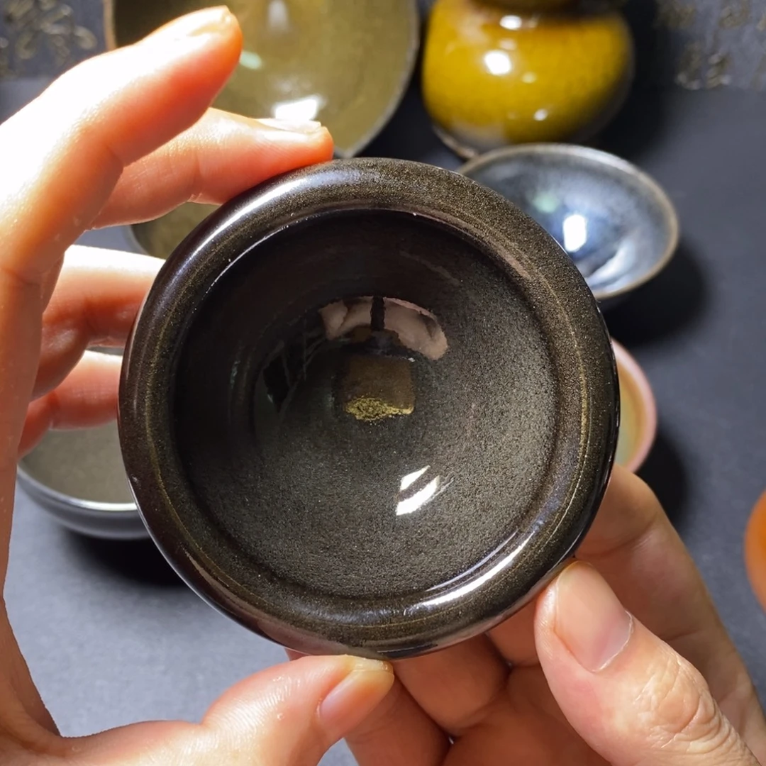 灵***L茶盏自然还原柴烧直播间