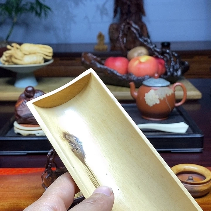 黄杨木茶周边器物茶则