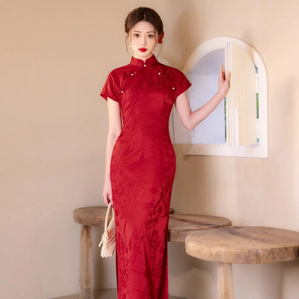 【锦程万里】2025新款夏季旗袍改良绝美气质年轻款新中式显瘦超好看