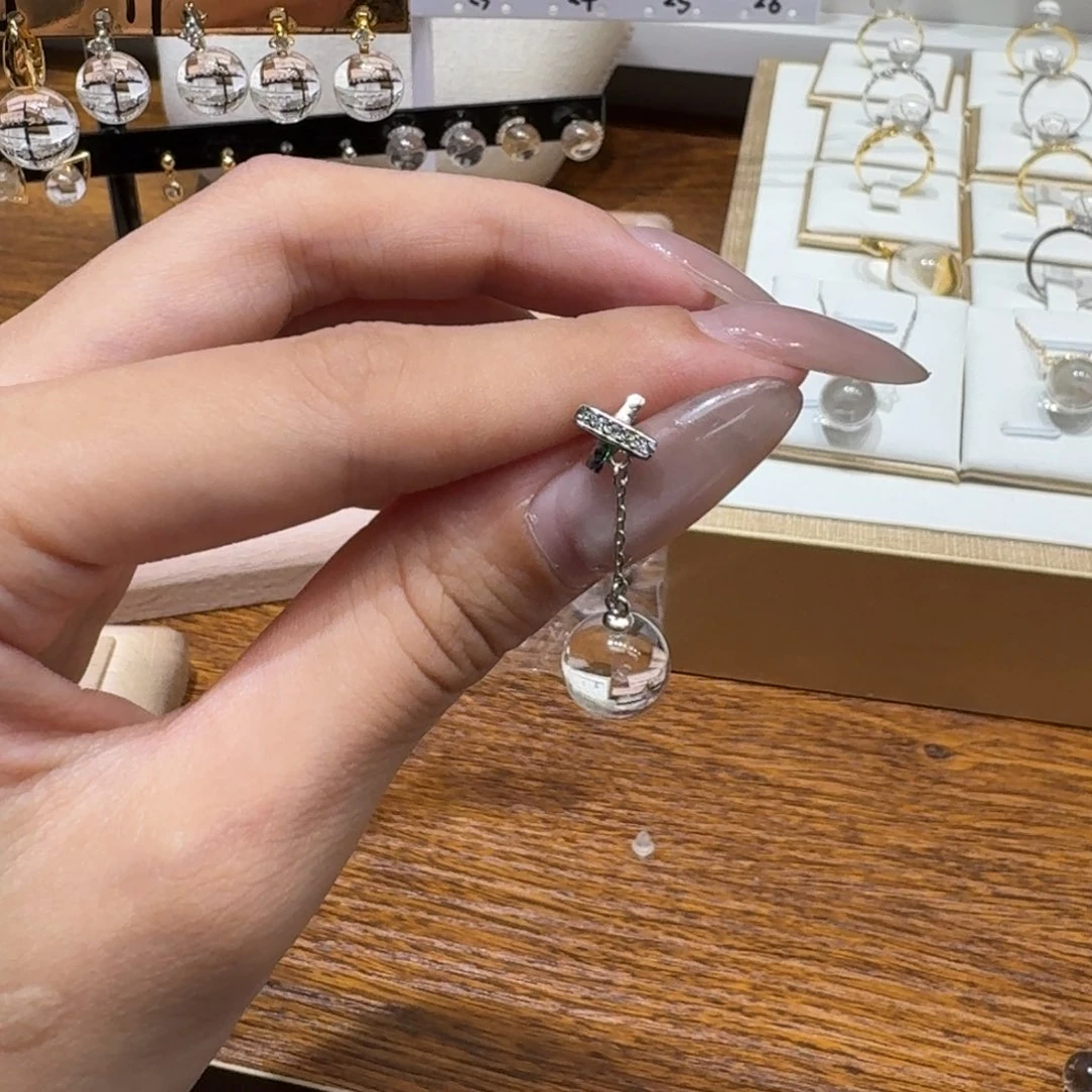 星***)烟晶手链银S925镶嵌雕刻