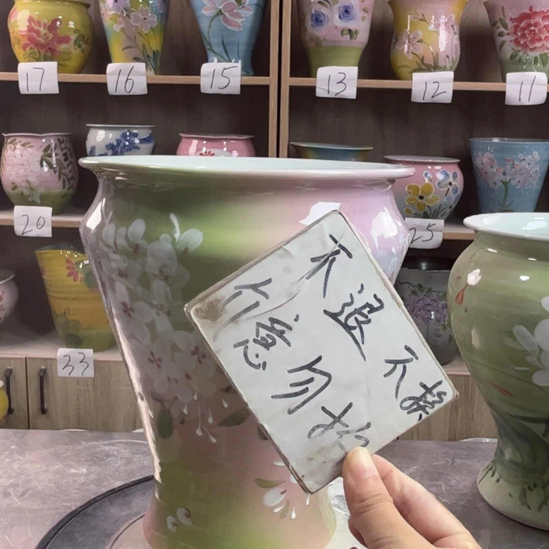 景德镇陶瓷花盆花盆