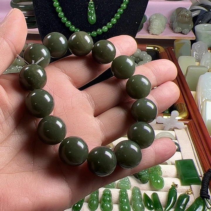 和田玉（糖玉）未镶嵌手链