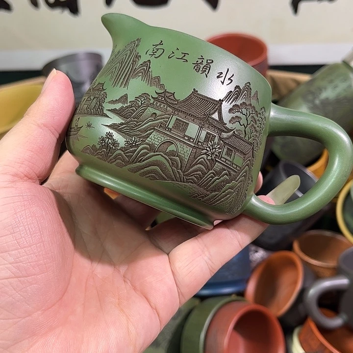 茶杯紫砂全手工紫砂主人杯