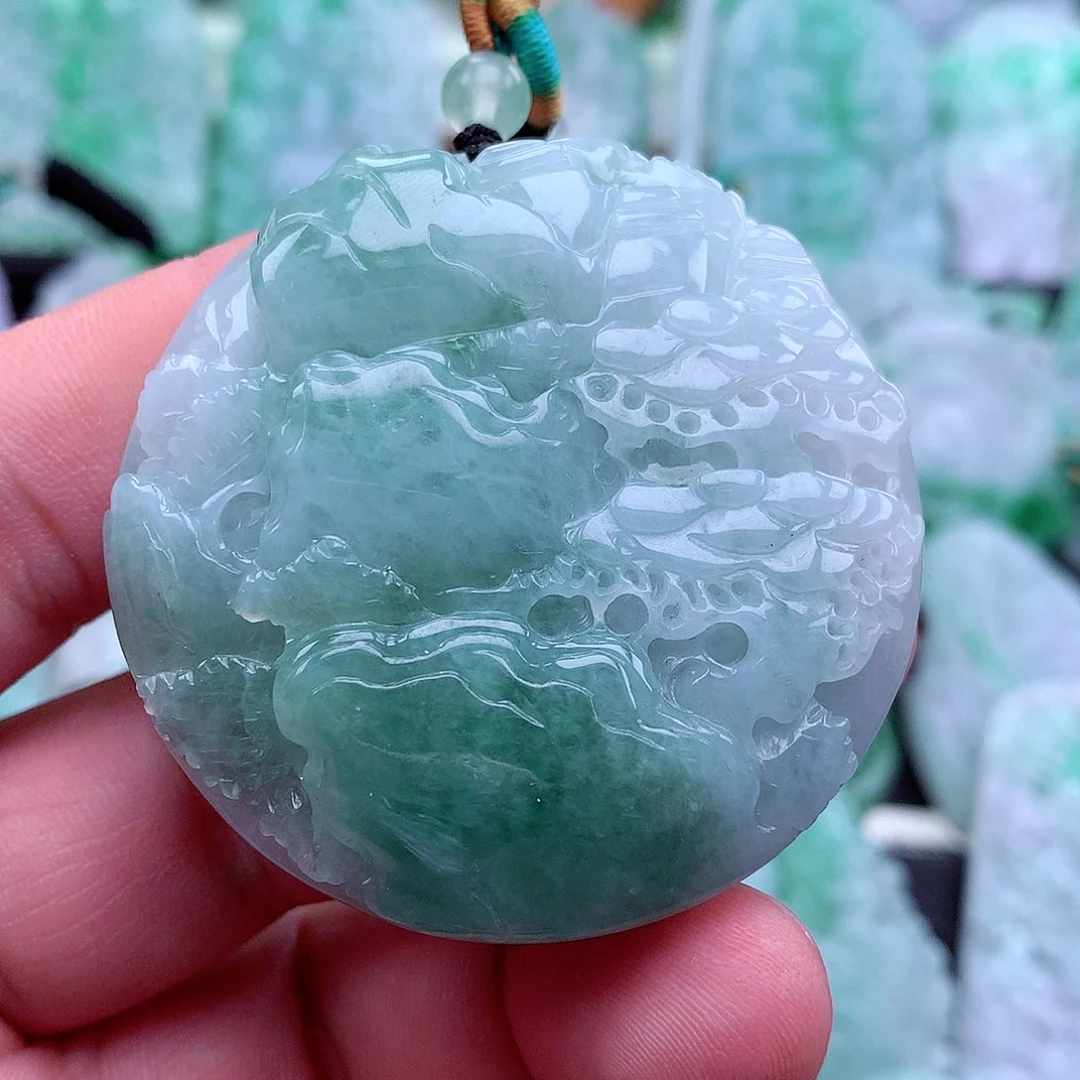 翡翠吊坠(不含链)未镶嵌