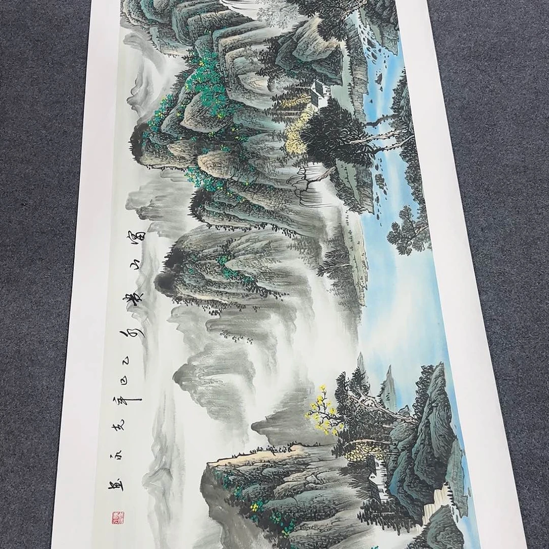 国画超级好看的一幅国画作品