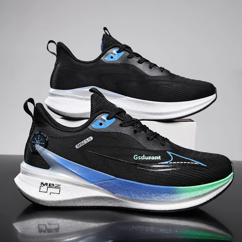 碳板爆米花缓震跑跳回弹男女青少年初中13-16岁男跑步鞋运动鞋