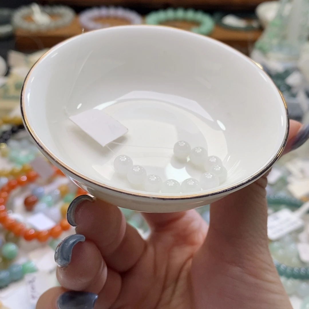 翡翠未镶嵌手链翡翠d2835卡5.5
