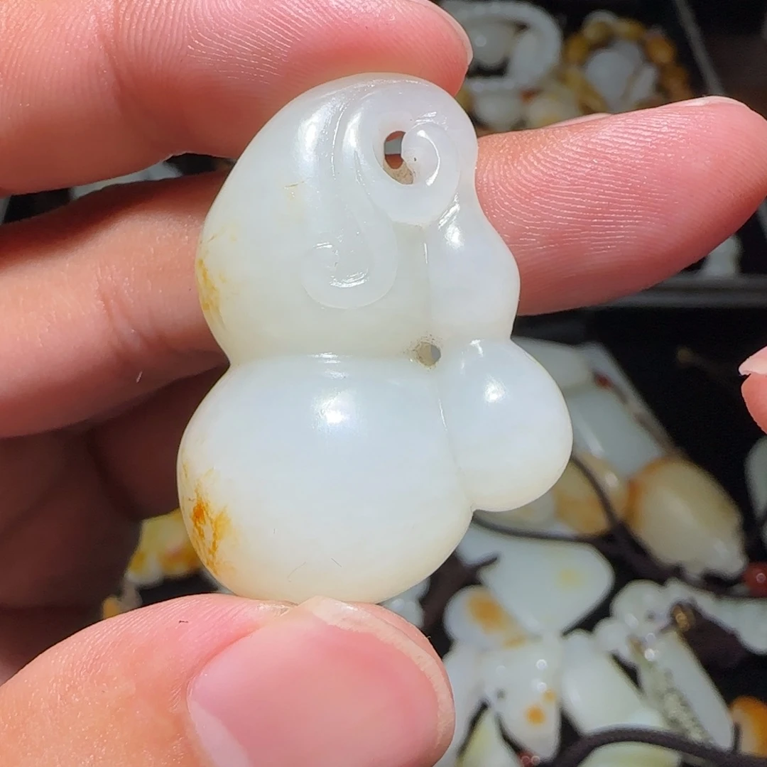 和田玉挂件未镶嵌