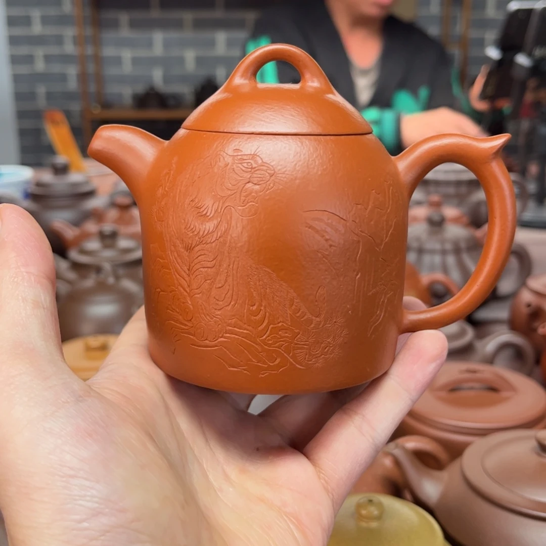 茶壶紫砂4 紫砂壶全手工制作260c c
