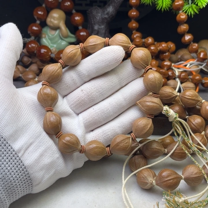 手串/手链橄榄核1520小蒜头原皮13颗