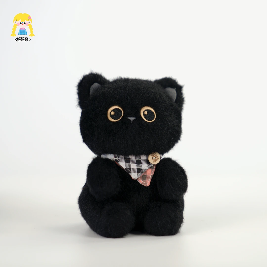 原创搭配围兜桌伴娃娃桌面宠物可爱毛绒玩具陪伴搭子玩偶女生礼物