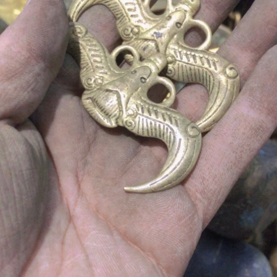 力***木闪电购铜摆件工艺品