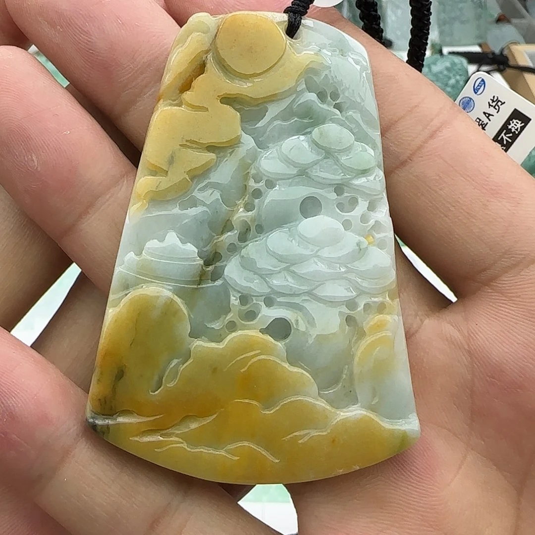 颈饰未镶嵌翡翠翡翠