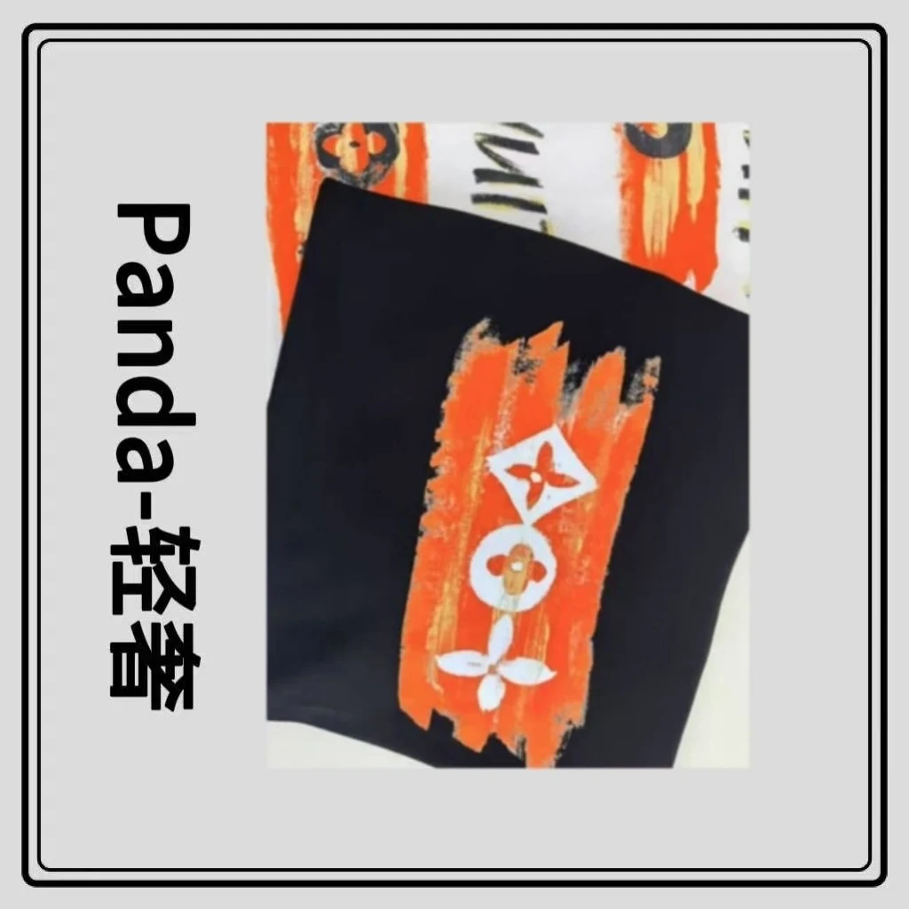 K116夏季男女同款百搭时尚潮牌短袖T恤