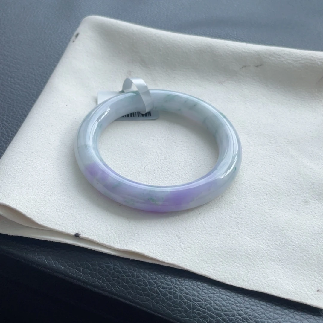翡翠未镶嵌手镯纹55