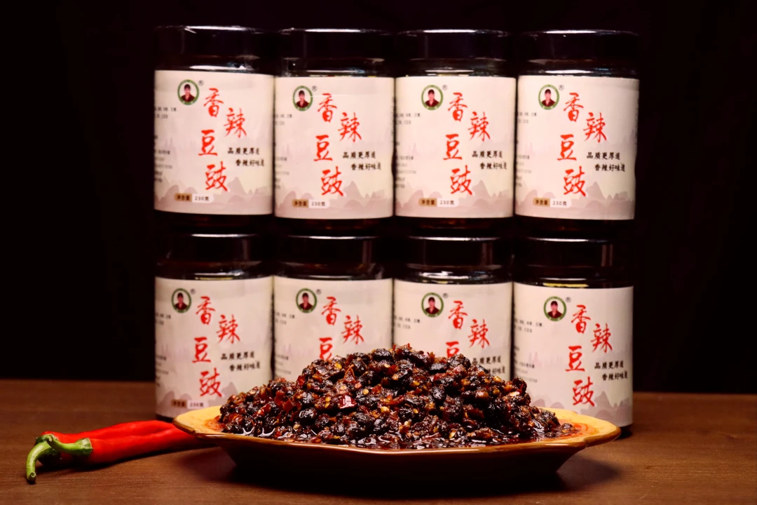 江西赣州客家特色香辣豆豉下饭炒菜调味料