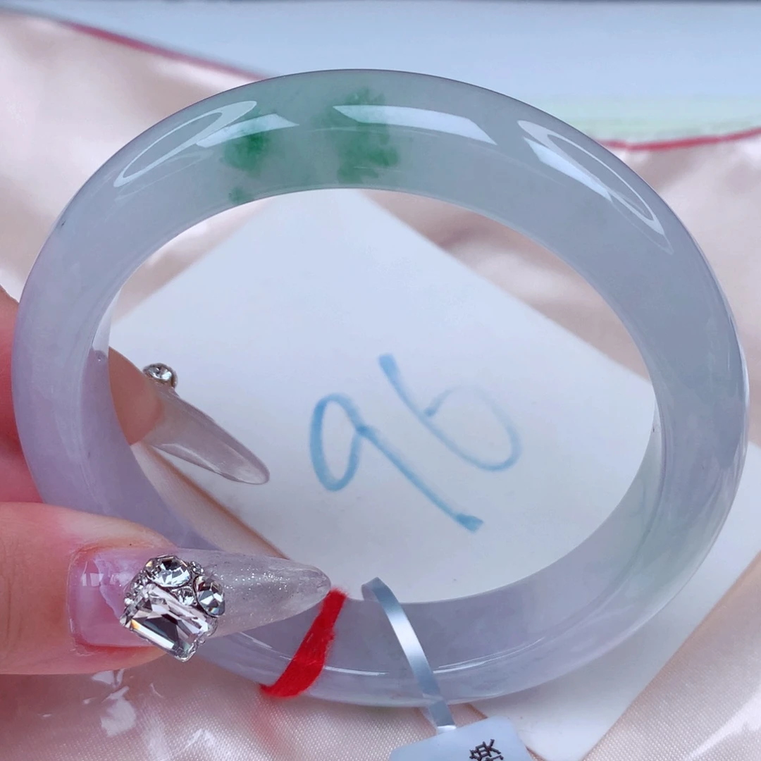 翡翠手镯未镶嵌天然缅甸翡翠A货手镯