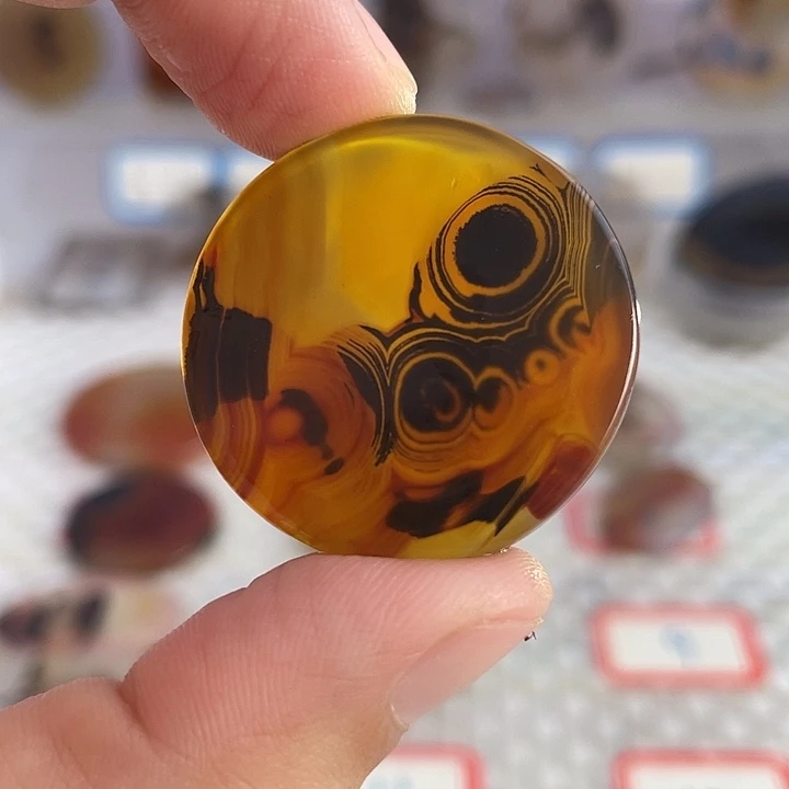 玛瑙/玉髓颈饰合金