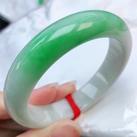 未镶嵌手镯翡翠51圈口882506