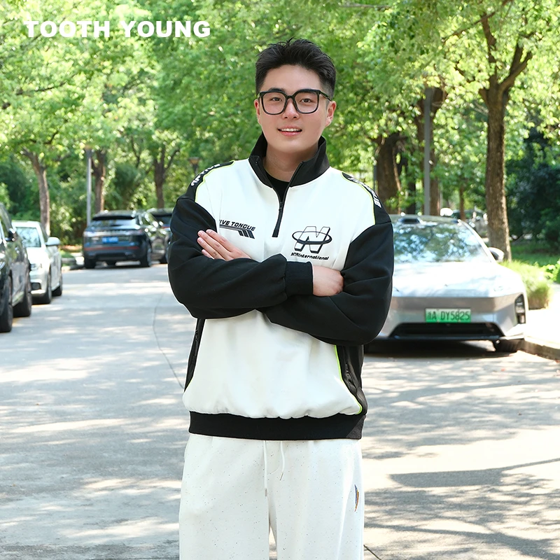 冯一&TOOTH YOUNG 【功夫熊猫】秋季新款遮肉百搭显瘦爆款时尚卫衣