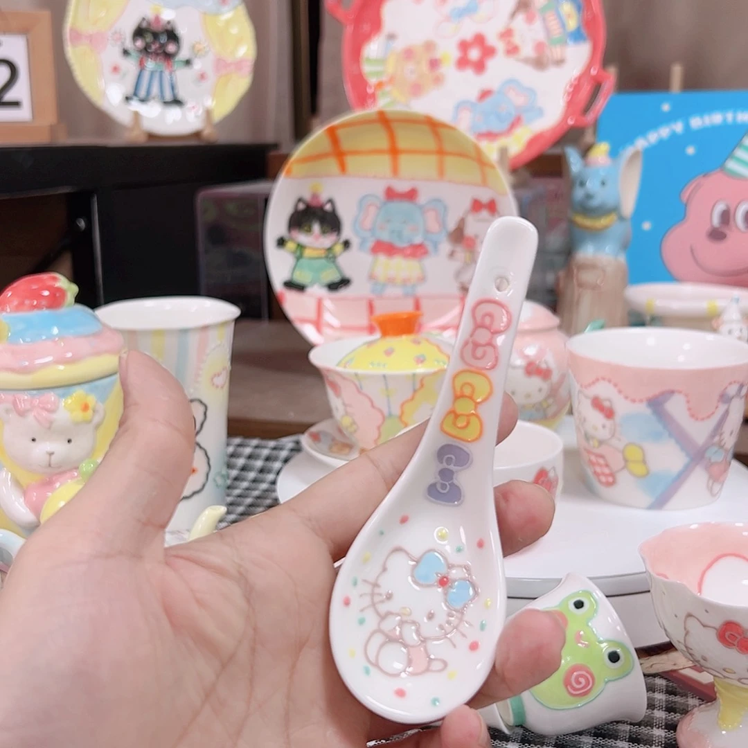 可爱陶瓷高温手作