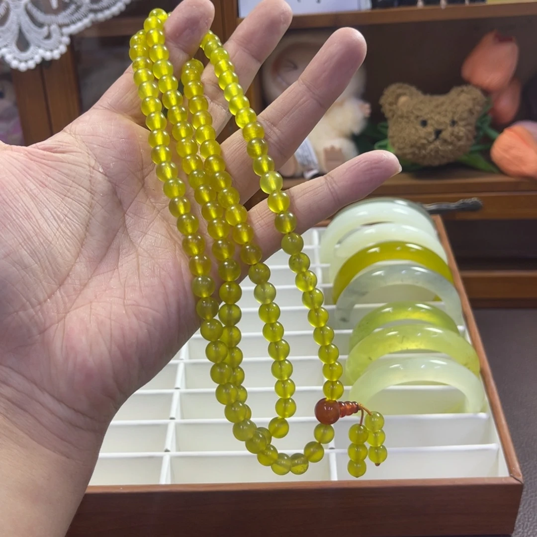 若***)蛇纹石玉未镶嵌手镯549