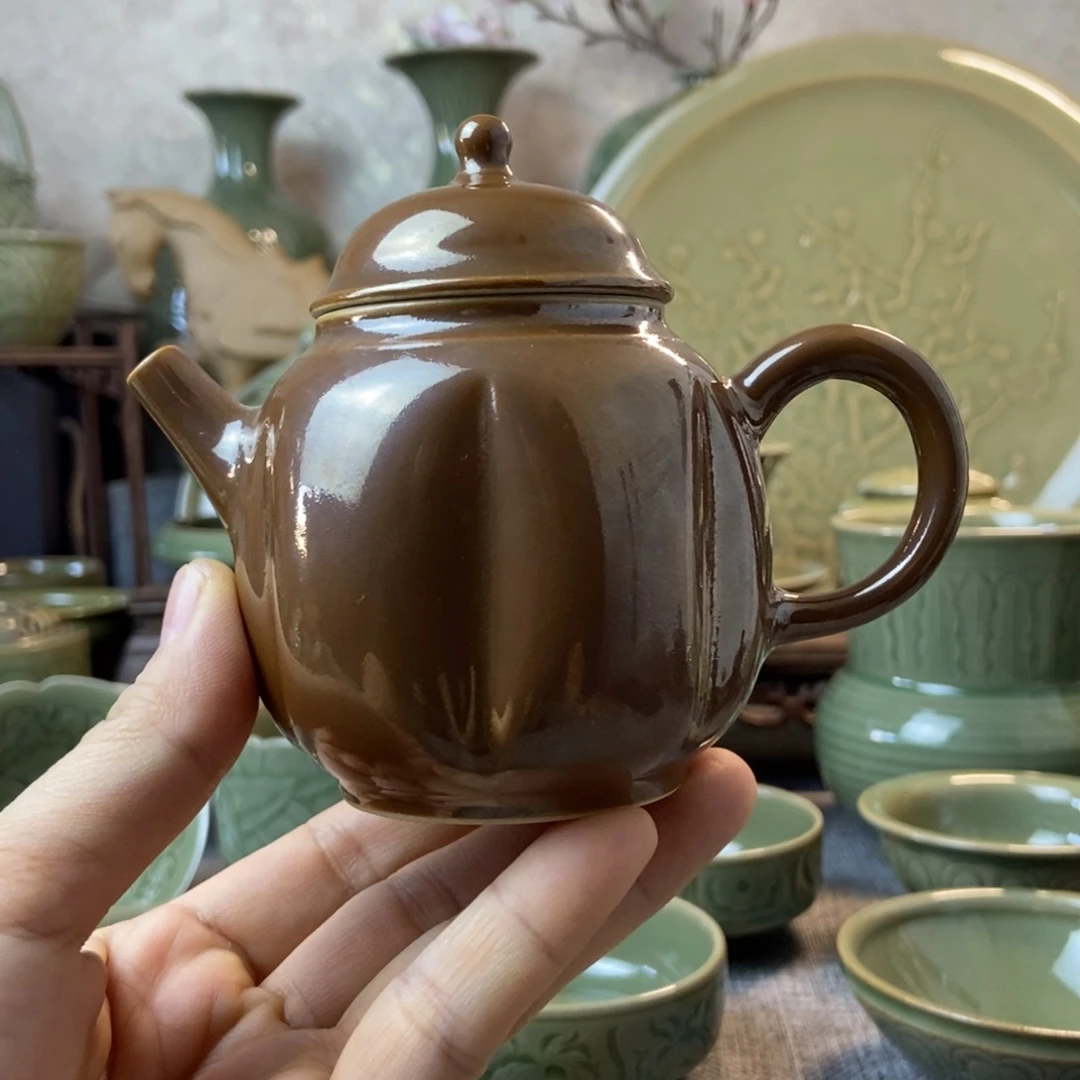耀州窑福利款手工壶一只