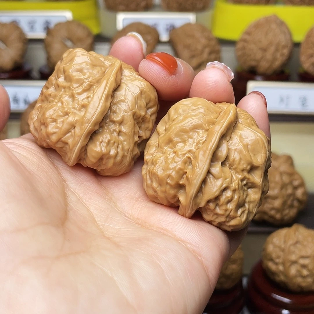 把件文玩核桃见*。一帆风顺37左右