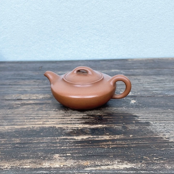 小***）茶壶紫砂红泥汉君壶