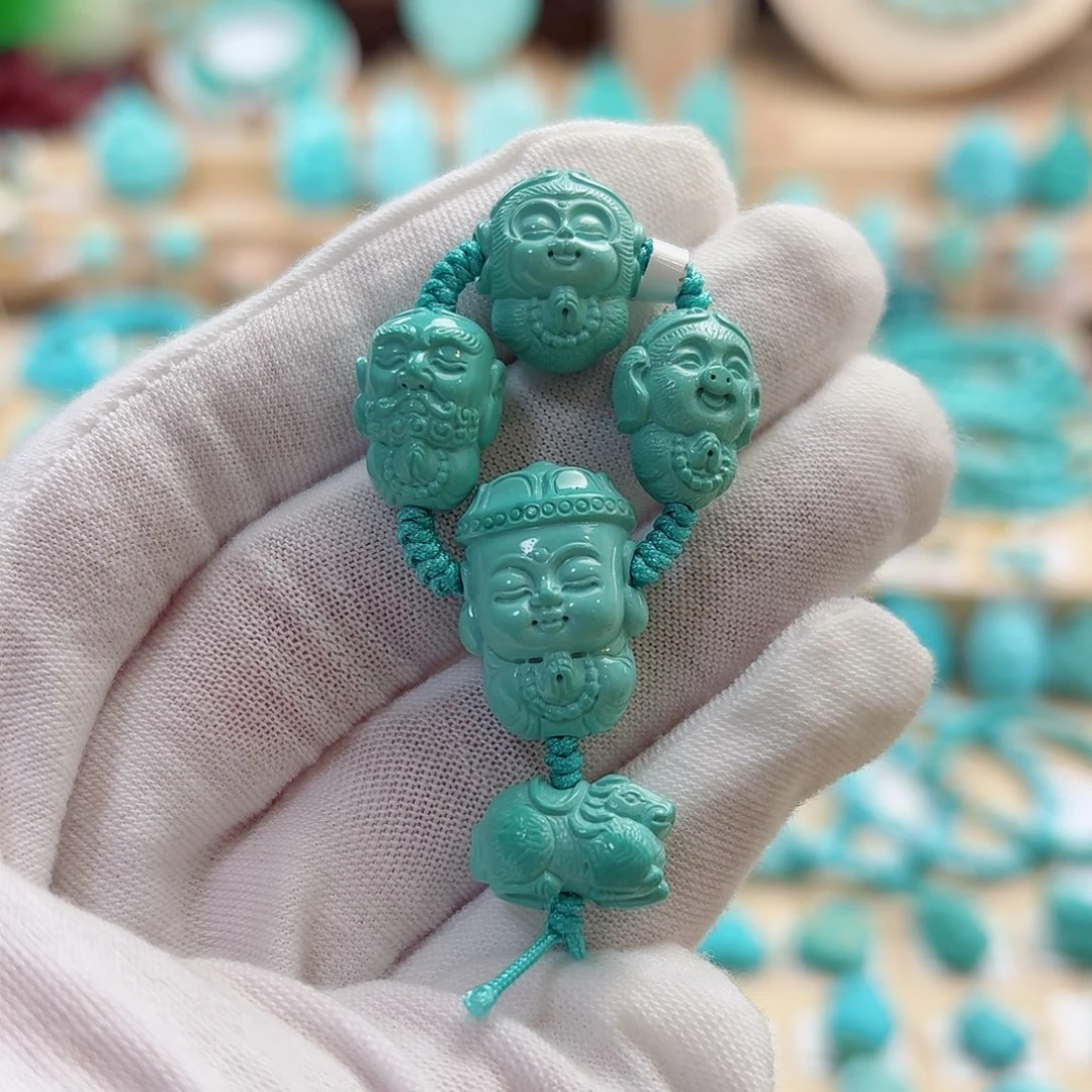 绿松石未镶嵌珠宝奇石