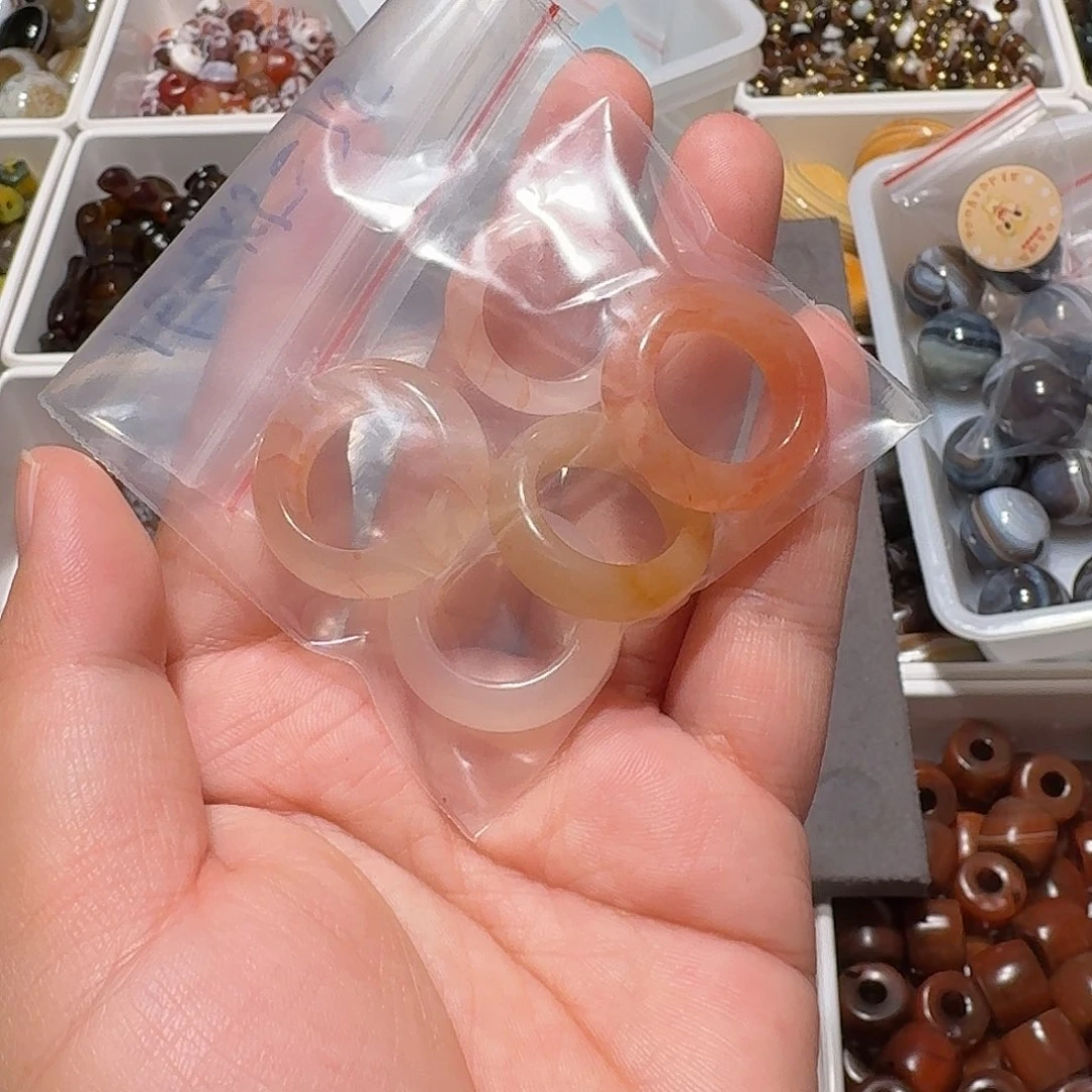 玛瑙/玉髓合金颈饰