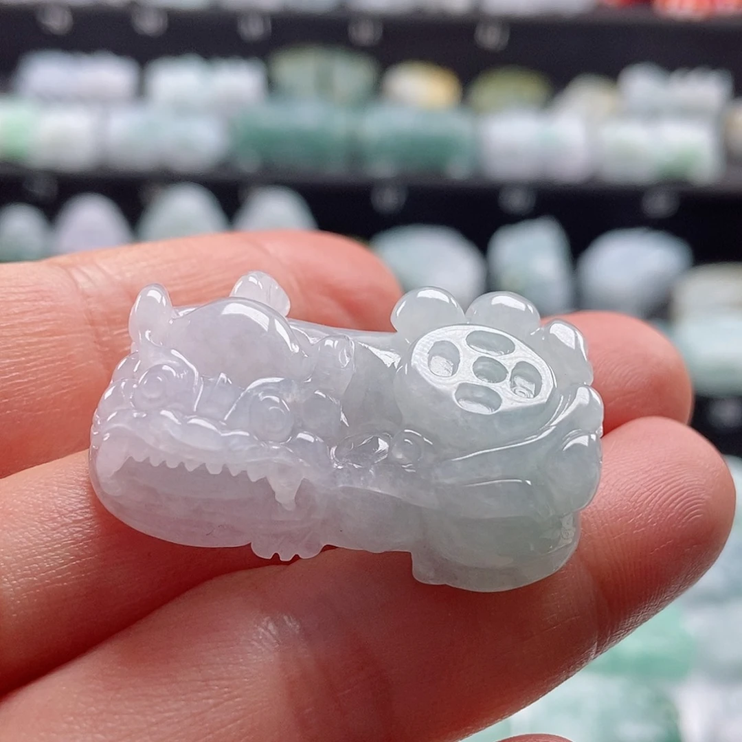 颈饰未镶嵌翡翠翡翠貔貅