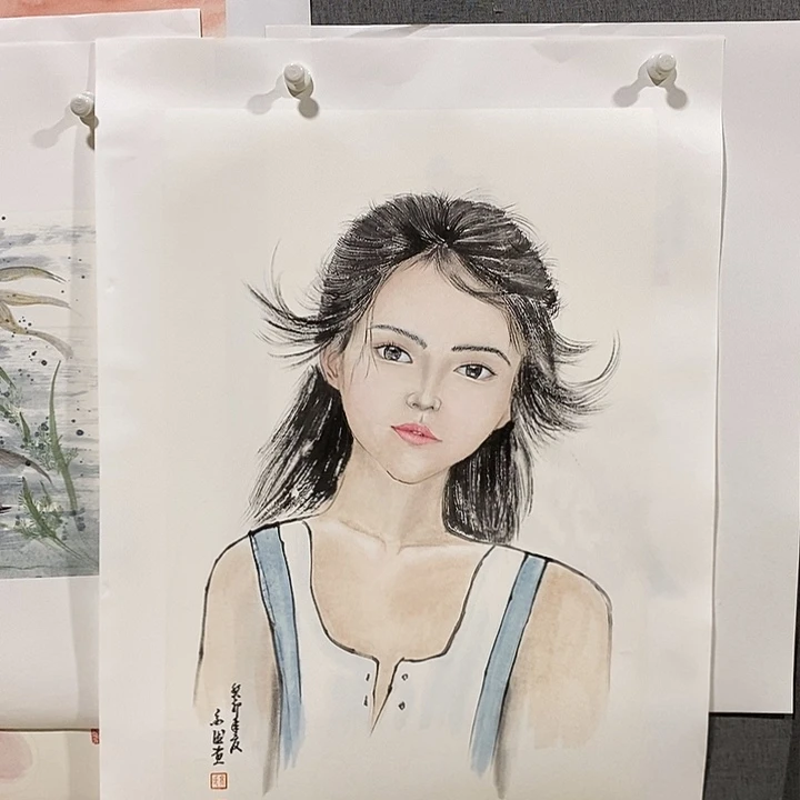 国画手写手绘作品138