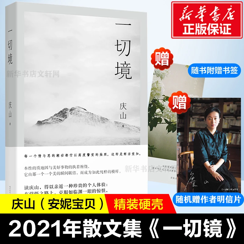 文轩专享作者明信片+赠书签】一切境 庆山交付灵魂之作 庆山著安