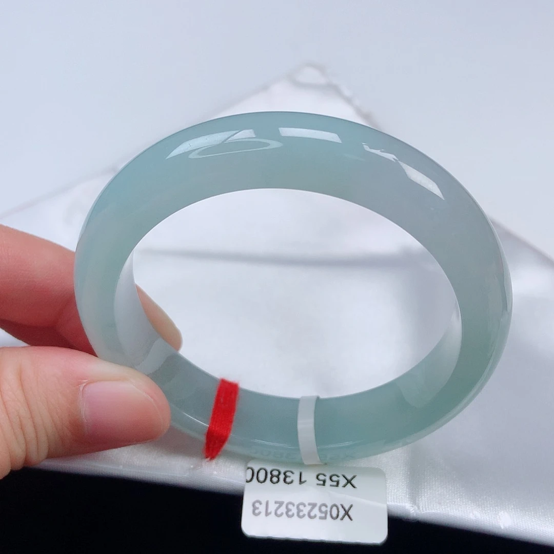 未镶嵌手镯翡翠53正圈