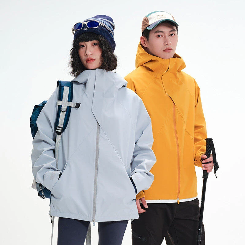 2025春秋季新款休闲夹克外套冲锋衣男女同款户外防风防水透气上衣