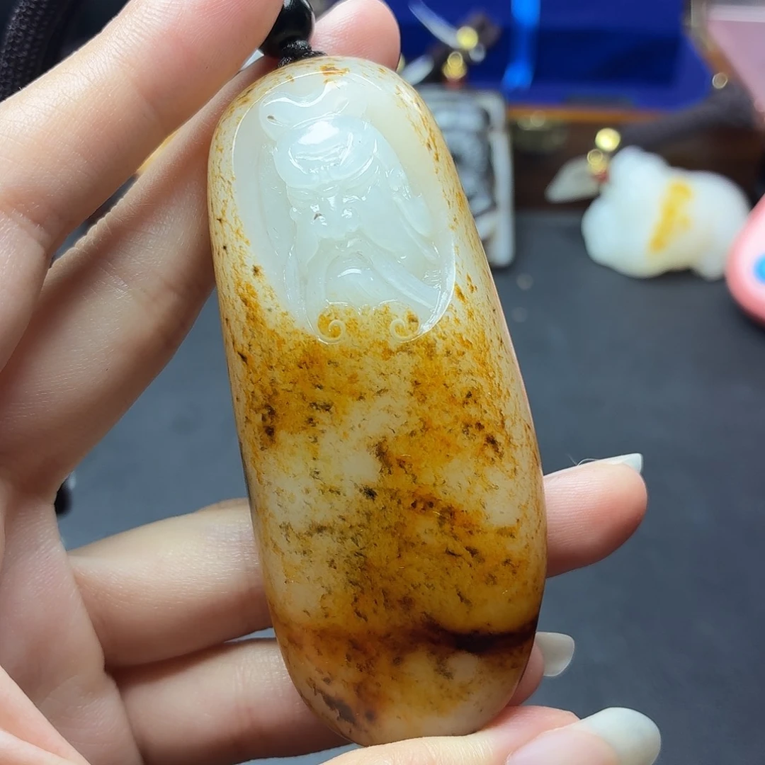 辰***东颈饰未镶嵌和田玉N