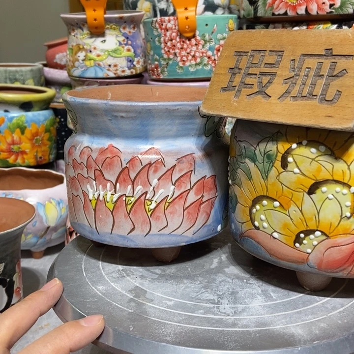 景德镇艺术手绘作品