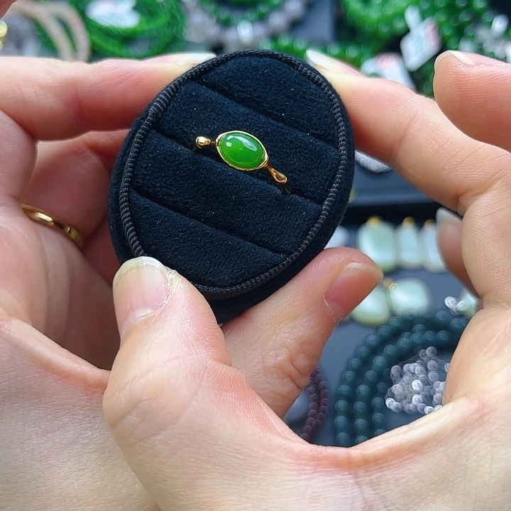 和田玉银S925镶嵌颈饰