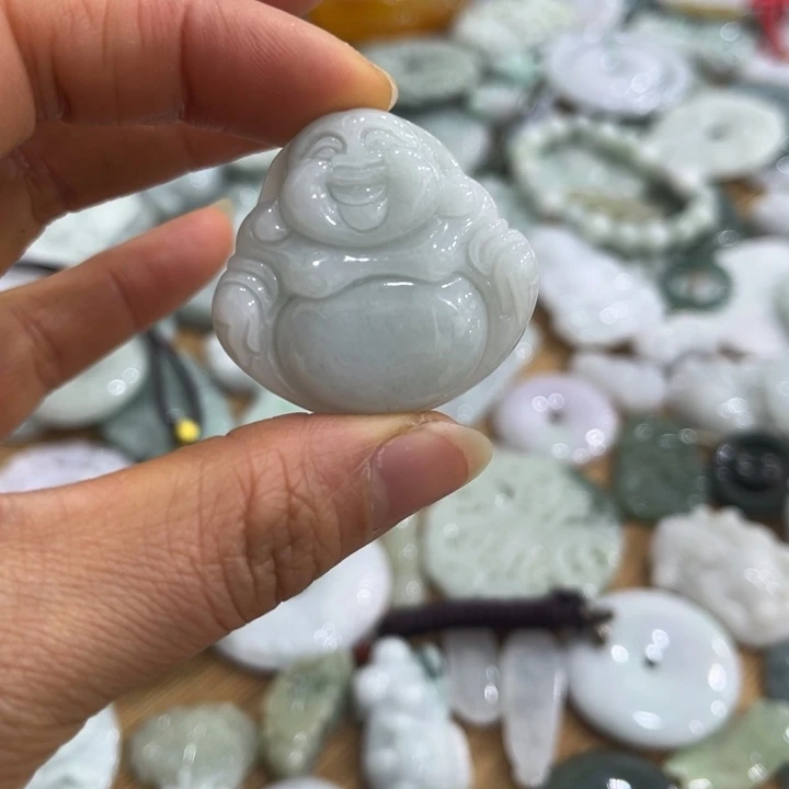 翡翠未镶嵌挂件翡翠