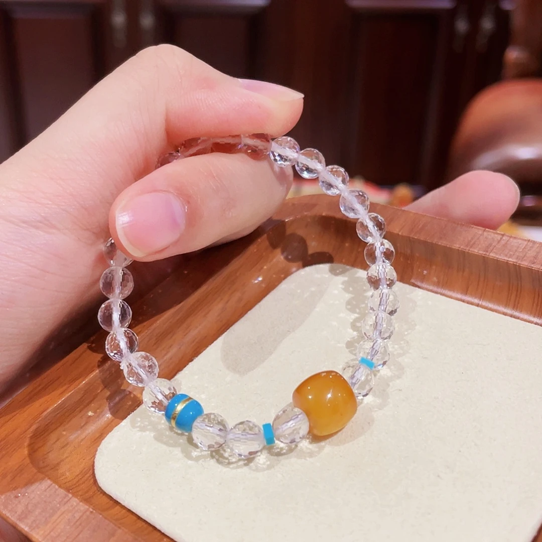 蜜蜡未镶嵌手链手串