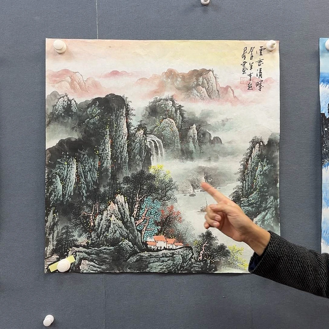 书法书法作品多次参加