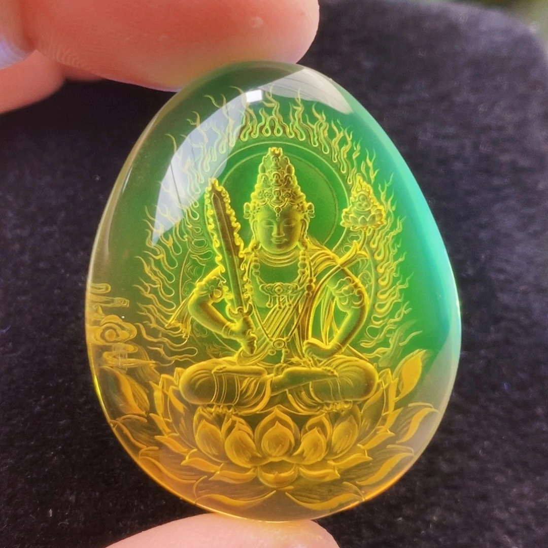【闪购商品】蓝珀吊坠(不含链)未镶嵌