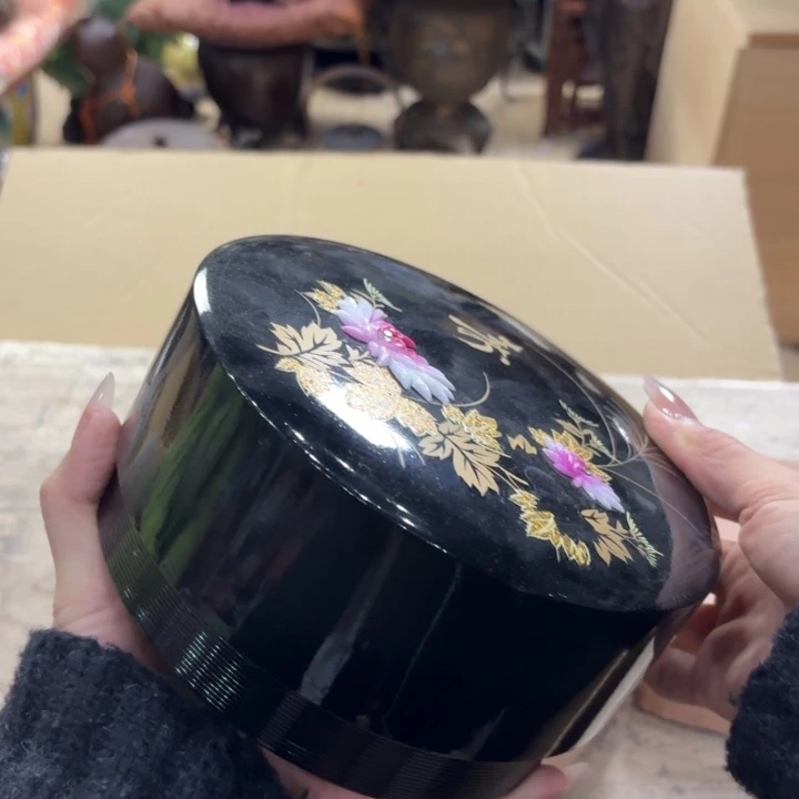 树脂古美术置物摆件