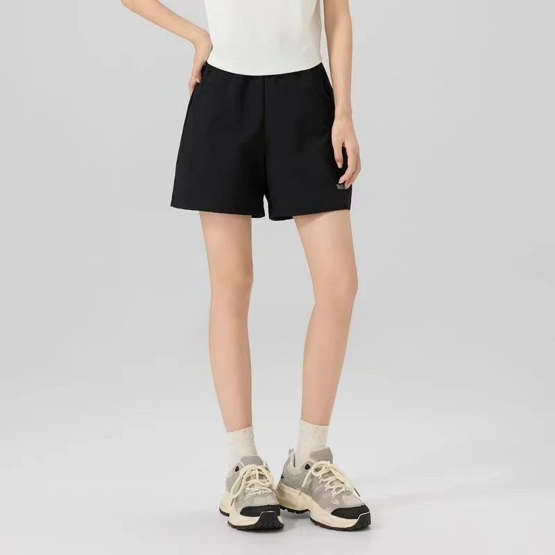 【鱼家】NN3390-时尚女装设计感短裤简约女士百搭舒适
