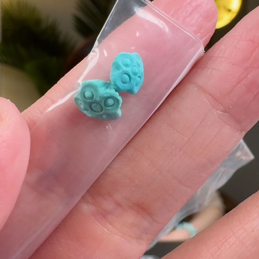 绿松石珠宝奇石未镶嵌