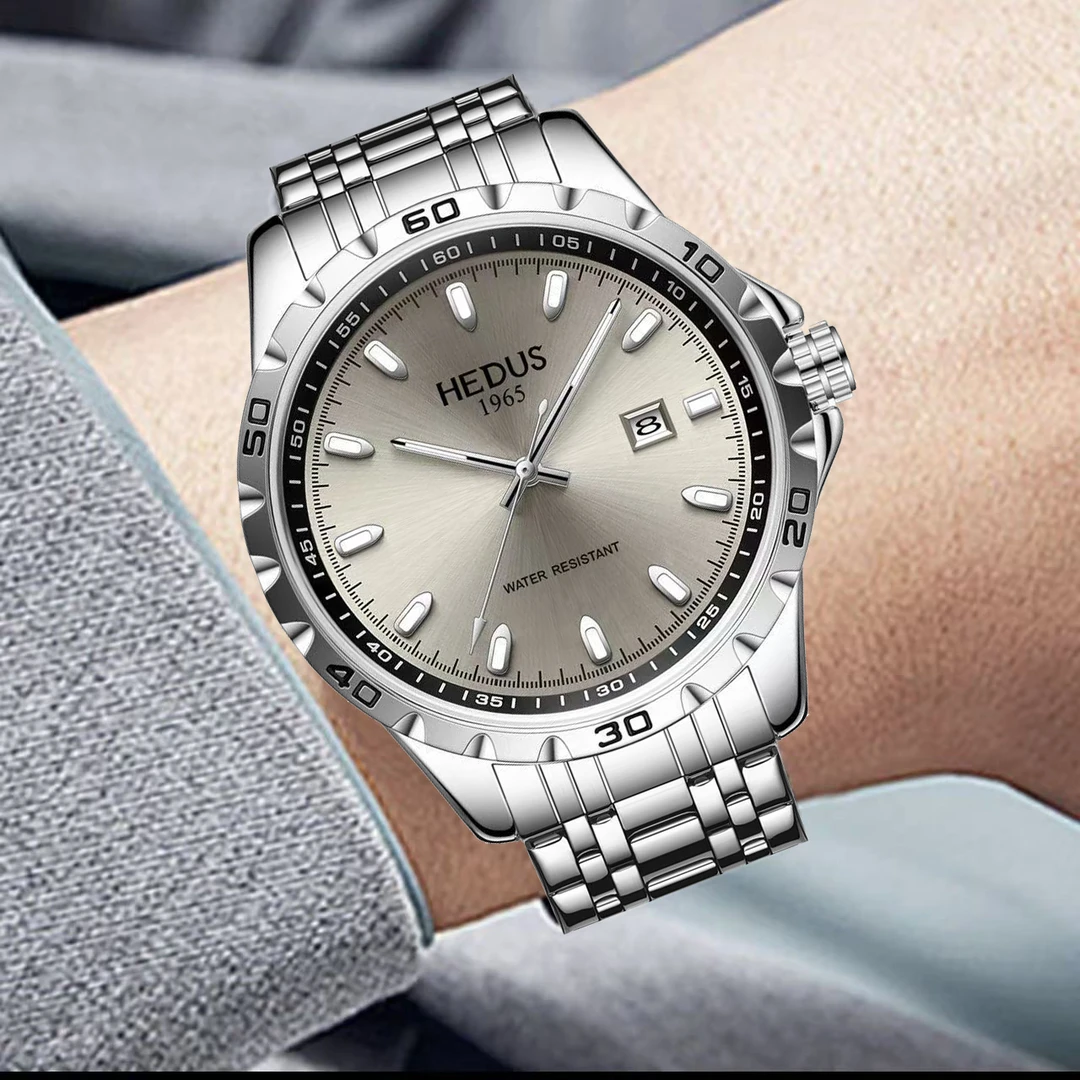 【25号】亨达时新款 探月者系列 百搭个性防水男款腕表-L