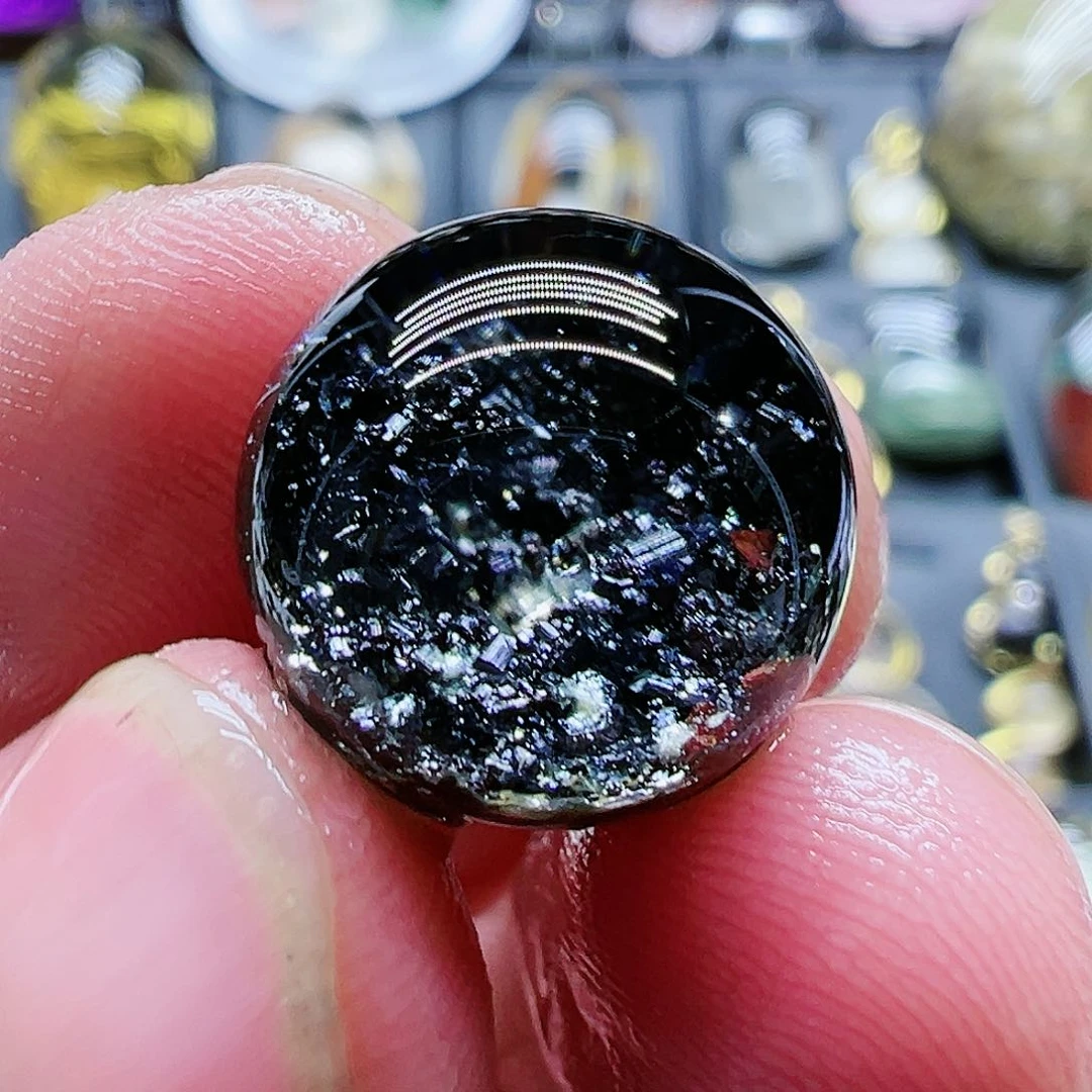 水晶定制打孔洗孔，抛光单珠未镶嵌沧**蝣