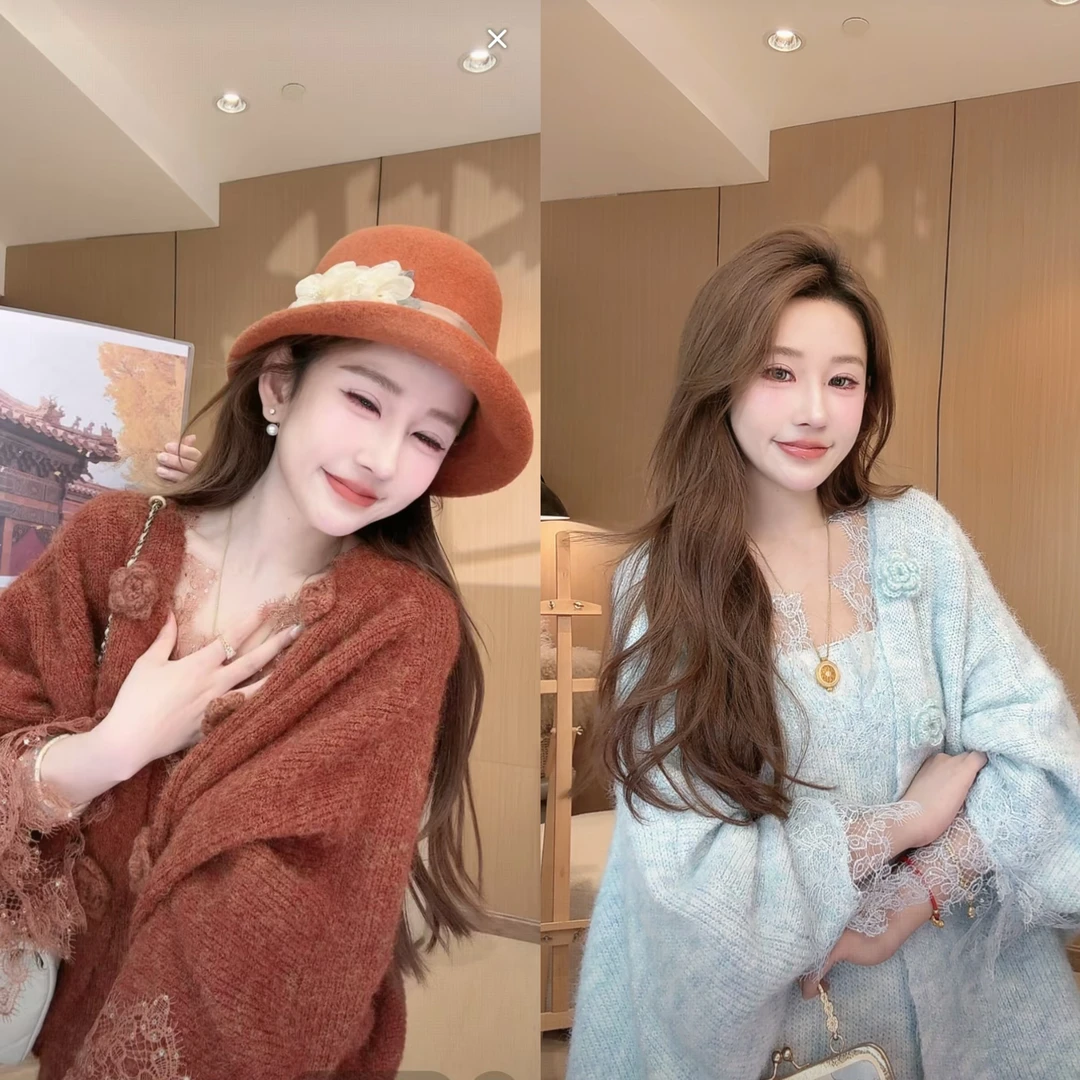 【婷婷】针织连衣裙套装  NM2SDTM2070