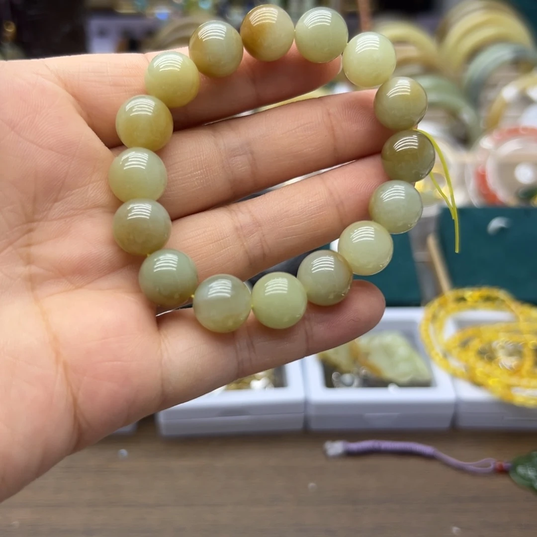 手链未镶嵌和田玉爱**己糖白卡12